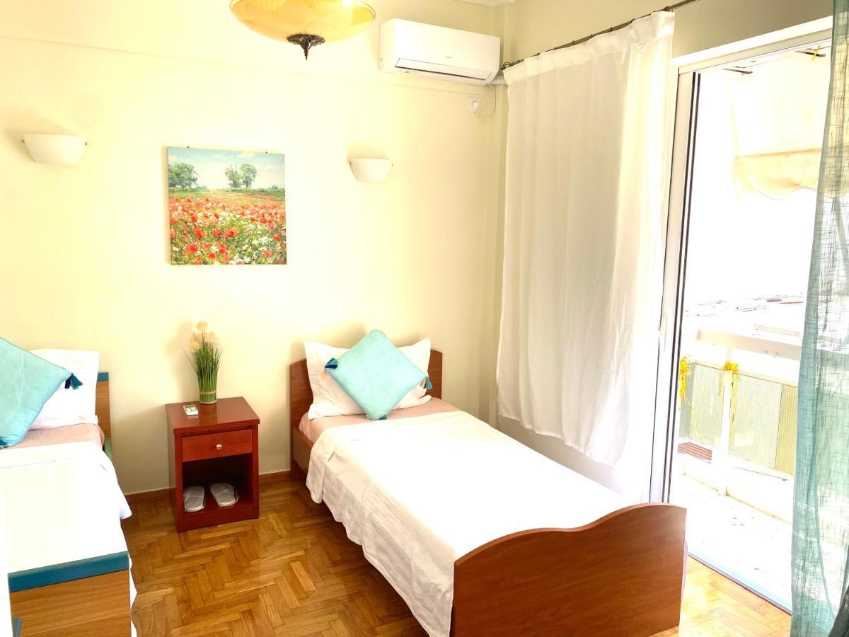 Quiet Near Subway And Acropolis 2 Bedrooms Apt Athen Exterior foto